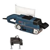 BOSCH BELT SANDER GBS 75 AE SET + CASE + FRAME STAND