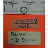 O-Rings -018 Buna N 70 Duro Denison p/n 671-00018, 100pk